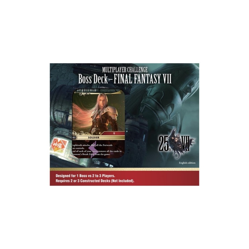 FINAL FANTASY TCG PACK MULTIJUGADOR CHALLENGE BOSS DECK