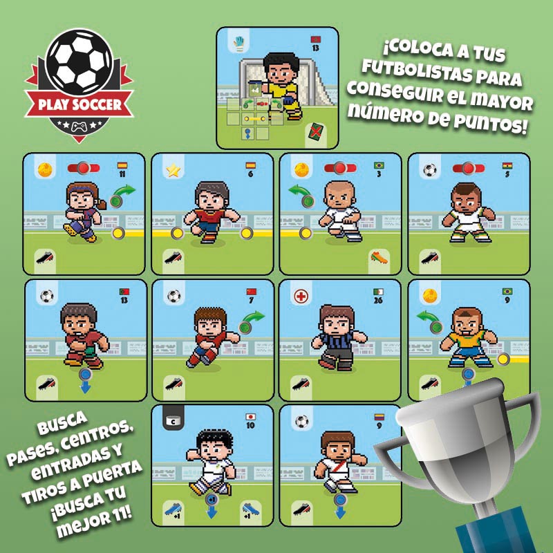 Presentado Play Soccer, un nuevo juego de cartas de fútbol • Consola y  Tablero