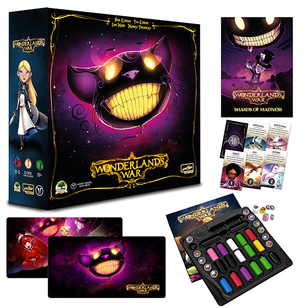 WONDERLAND'S WAR PACK + DADOS DE REGALO