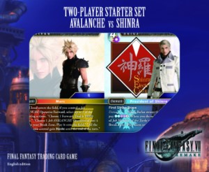 FINAL FANTASY TCG SET 2 JUGADORES AVALANCH VS SHINRA