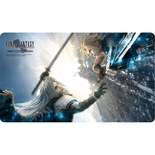 TAPETE FINAL FANTASY TCG CLOUD VS SEPHIROTH