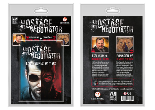 HOSTAGE EL NEGOCIADOR EXPANSIONES 1 Y 2 HOSTAGE EL NEGOCIADOR EXPANSIONES 1 Y 2