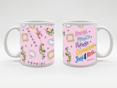 TAZA LAST LEVEL FRIENDS NOMBRES ROSA