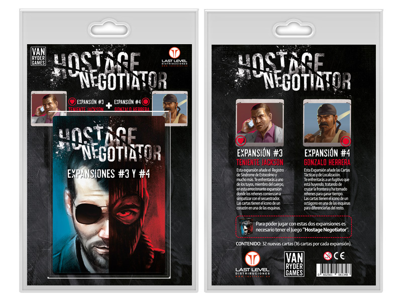 HOSTAGE EL NEGOCIADOR EXPANSIONES 3 Y 4